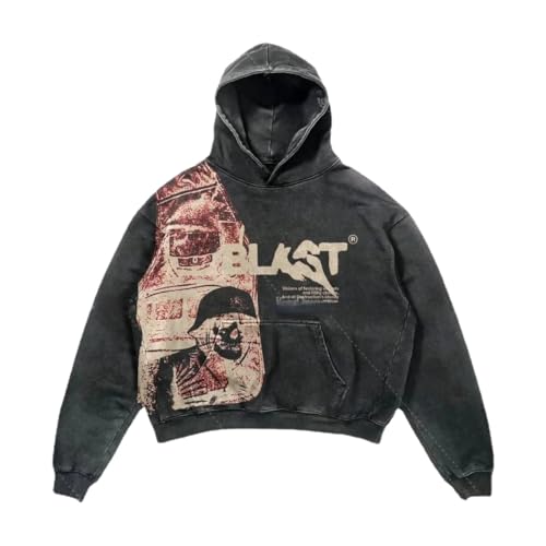 LUXENK© "Skull Blast" HOODIE