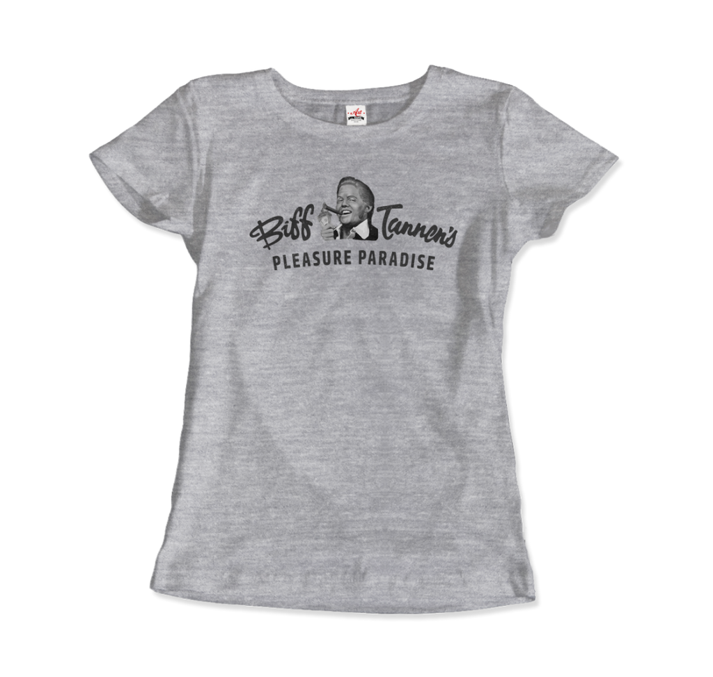 Biff Tannen's Pleasure Paradise Dusted Logo Back to the Future t-shirt-10