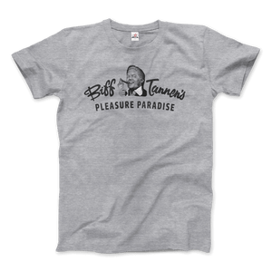 Biff Tannen's Pleasure Paradise Dusted Logo Back to the Future t-shirt Art-O-Rama Shop
