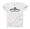 Biff Tannen's Pleasure Paradise Dusted Logo Back to the Future t-shirt-0