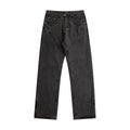 LUXENK© "Patchwork Straight" JEANS
