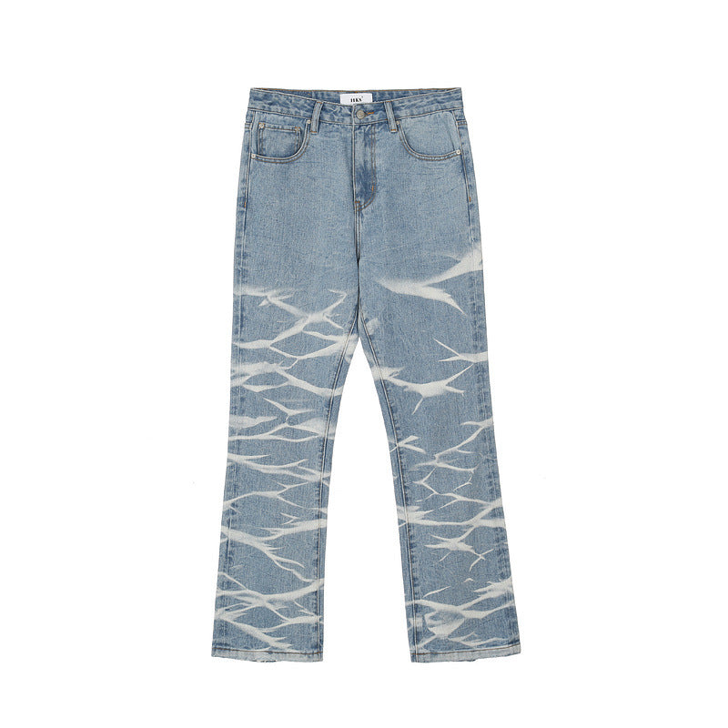 LUXENK© "Lightning Ripped" JEANS