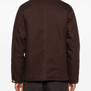Carhartt Wip Main jacket in black, stylish outdoor jacket with durable fabric and classic design, suitable for casual wear.
