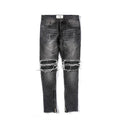 LUXENK© "Moto Leather" JEANS