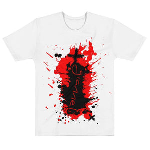 LUXENK Gianneli Colours men's T-shirt in vibrant multicolor design, casual fit, and soft fabric for everyday wear.