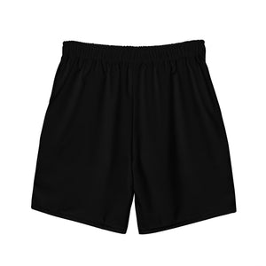 LUXENK Eco Board Black shorts in size XL, featuring a sleek black design and comfortable fit, displayed on a plain background.