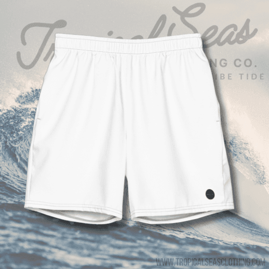 LUXENK Eco Board Shorts in 2XS, lightweight fabric with a casual fit, featuring a drawstring waistband and eco-friendly design.