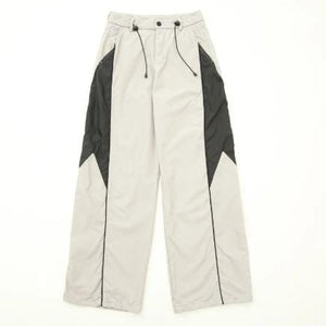 Apricot LUXENK Wide Leg Relaxed Sweatpants, soft and comfortable casual pants with a relaxed fit.