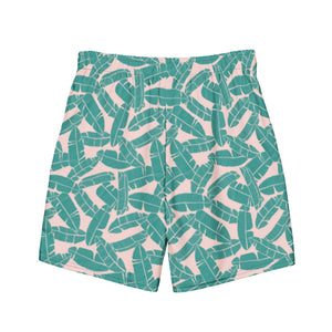 LUXENK Hawaiian Sunset shorts with vibrant tropical print, casual fit, and comfortable fabric, ideal for summer wear.