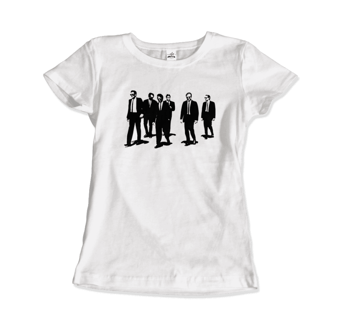 Reservoir Dogs T-shirt by Art-O-Rama Shop featuring a classic cult film design with film and director imagery.