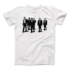 Reservoir Dogs t-shirt by Art-O-Rama Shop featuring a classic film-inspired design and bold graphic artwork.