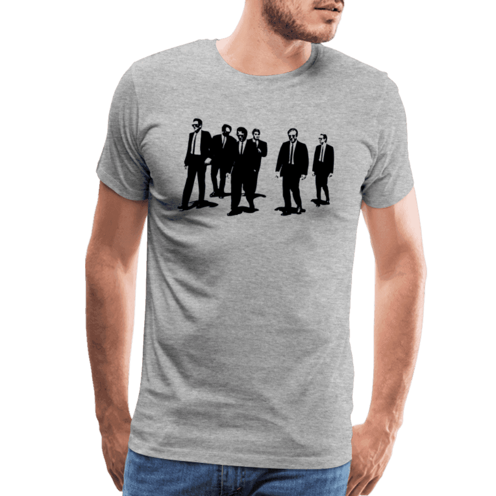 Reservoir Dogs T-shirt by Art-O-Rama Shop featuring a classic film-inspired graphic and cinematic design.