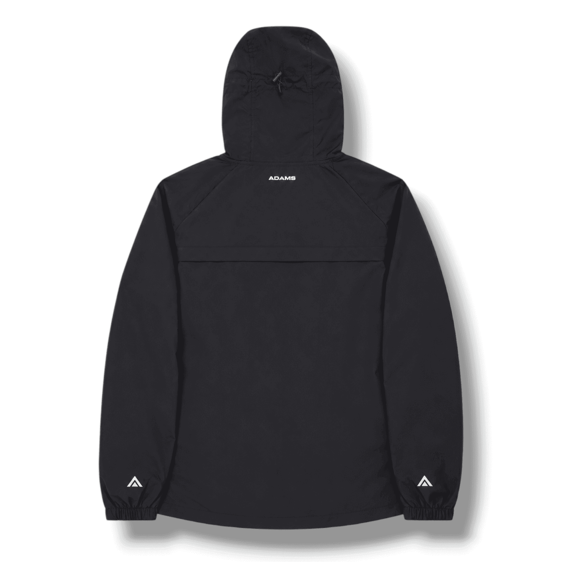 AdamsFootwear USA sauna jackets displayed with front and back views, showcasing comfortable, casual outerwear for relaxation.