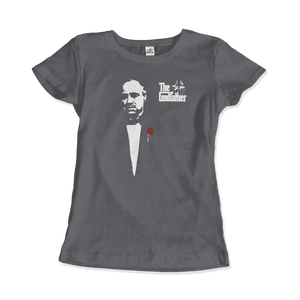 The Godfather 1972 movie Don Corleone t-shirt featuring artwork of Al Pacino from the classic cult film.