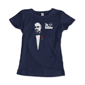 The Godfather 1972 movie Don Corleone T-shirt featuring artwork of Al Pacino from the classic cult film.