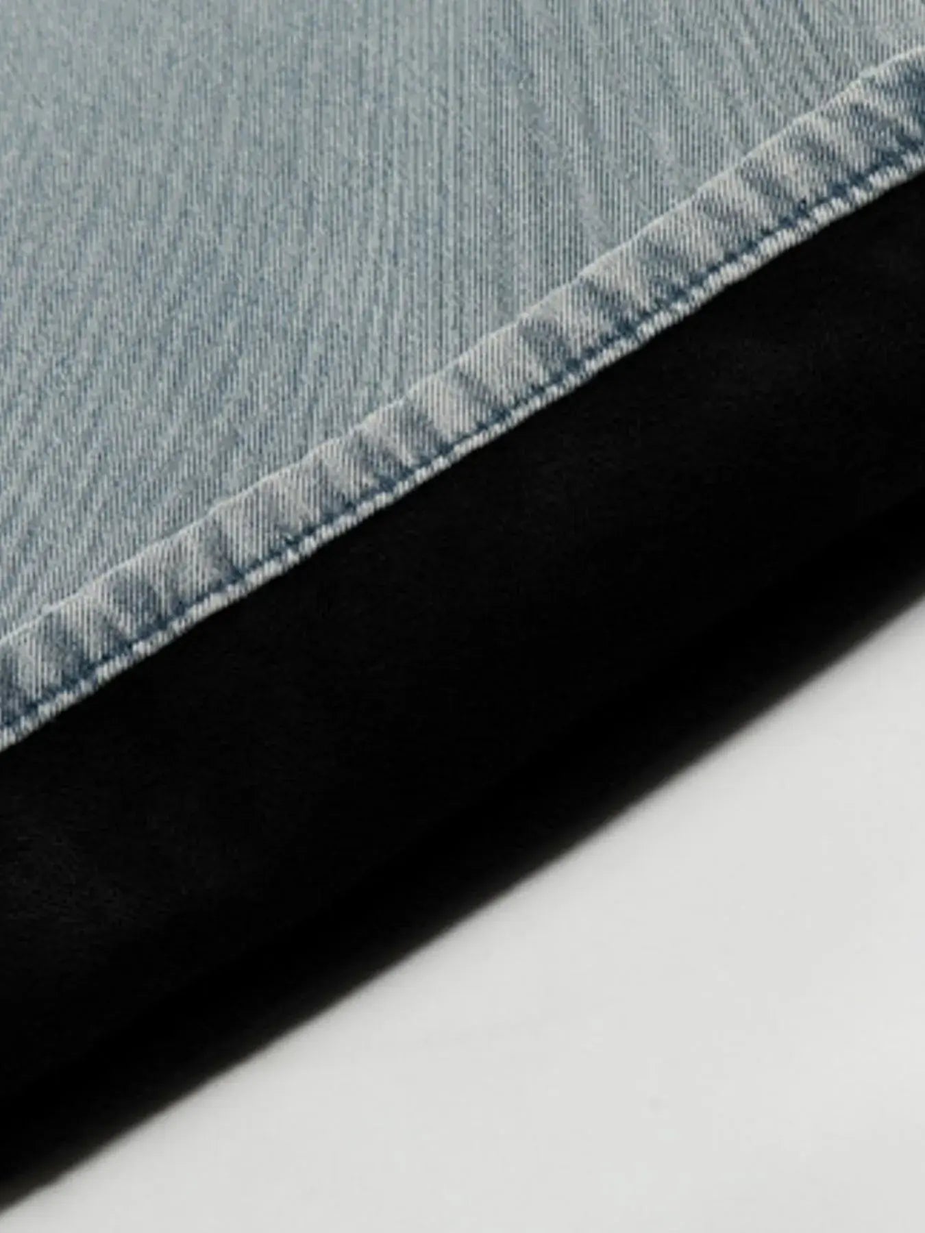 Blue Luxenk Wide Leg Jeans by Trendsi, showing relaxed fit and high waist design on a model.