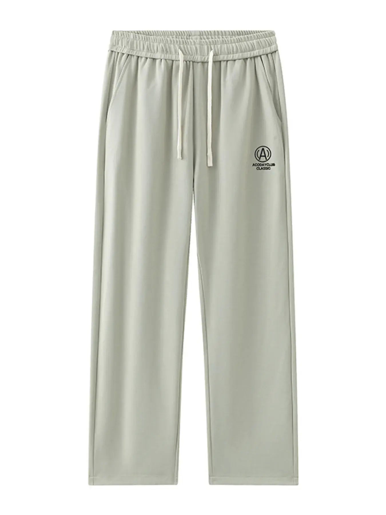 Caramel-colored LUXENK© drawstring sweatpants with relaxed fit, side pockets, and adjustable waistband, casual loungewear for women.