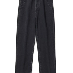 Light blue Luxenk Relaxed Fit jeans from Trendsi, shown in size small, with a casual, comfortable fit and classic denim style.