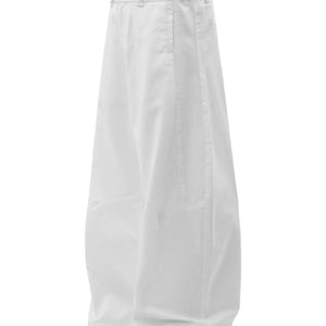 White Luxenk© Wide Leg Jeans from Trendsi, showing relaxed fit and classic denim style with visible pockets and wide leg silhouette.